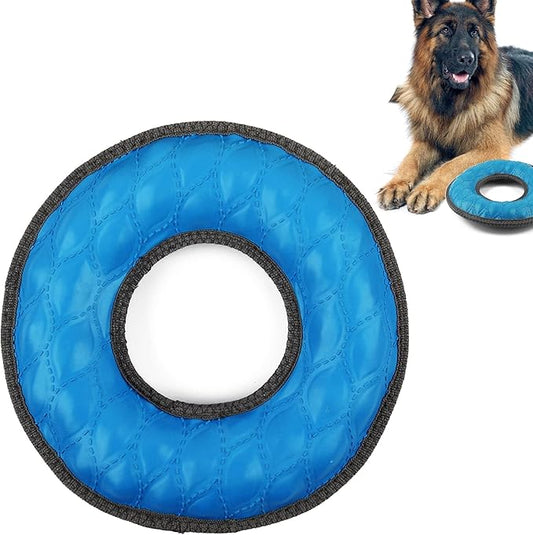 Tuff Pupper SuperChewy Tough Floating Dog Water Toy Strong Natural Rubber | Great Dog Fetch Toy | Pool Swimming Toy for Puppy| Durable Training Toy for Non-Aggressive Chewers