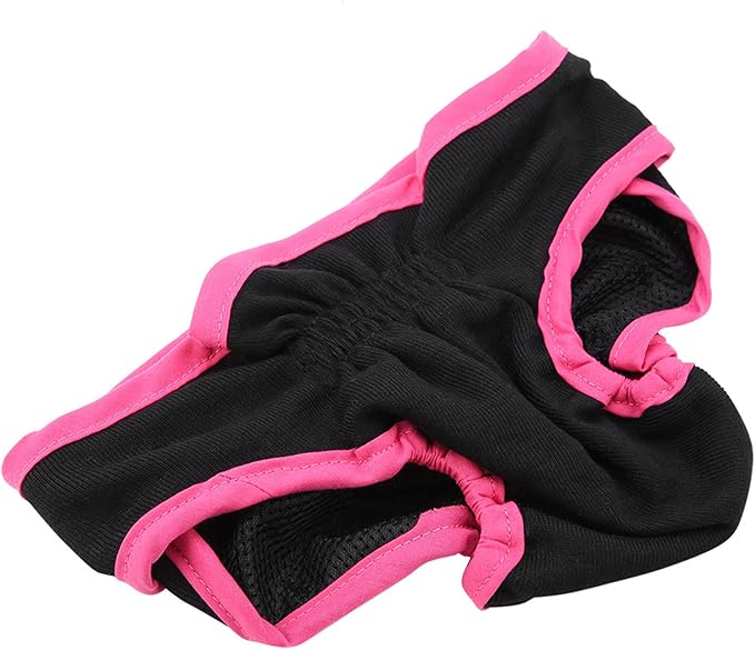 Yinhing Dog Female Physiological Pants Premium Polyester Underwear Pet Sanitary Diaper Elastic Band Hook Hoop Closure Small Medium Large Dogs (XS)