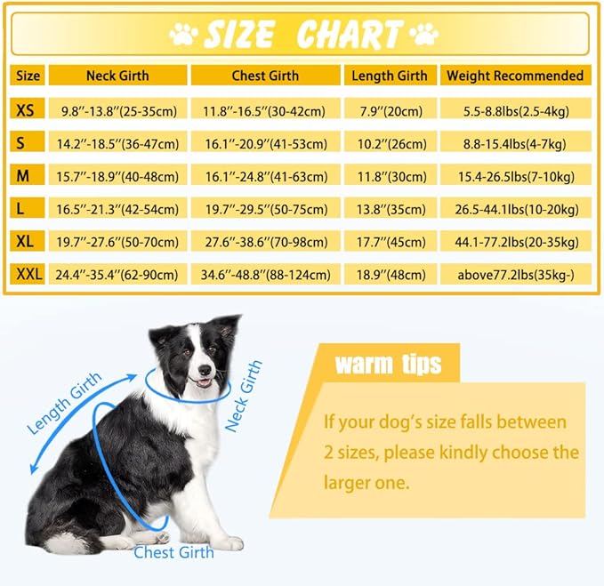 EMUST Life Jacket for Large Dogs, Dog Life Vest for Small/Medium/Large Dogs with Double Rescue Handles, High Reflective Dog Life Preserver for Swimming, Yellow,L