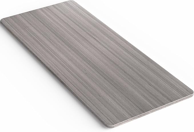 VIVO Dark Gray Universal 71 x 30 inch Solid One-Piece Table Top for Standard and Sit to Stand Height Adjustable Home and Office Desk Frames, DESK-TOP71G