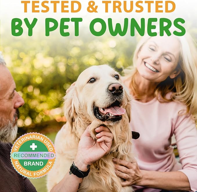 Natural Intestinal Defense for Dogs, Herbal Cleanser & Natural Digestive Support for Dogs with Probiotics, Wormwood, Black Walnut - Promotes Gut Health – 2 Fl Oz