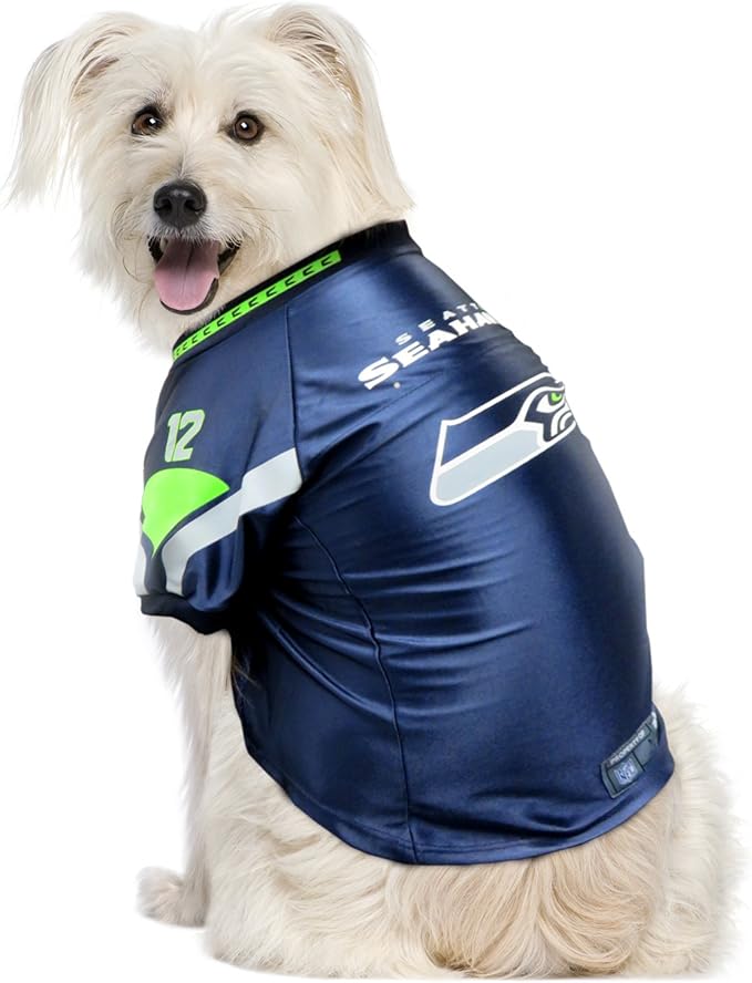 Littlearth NFL Unisex NFL Pet Premium Jersey
