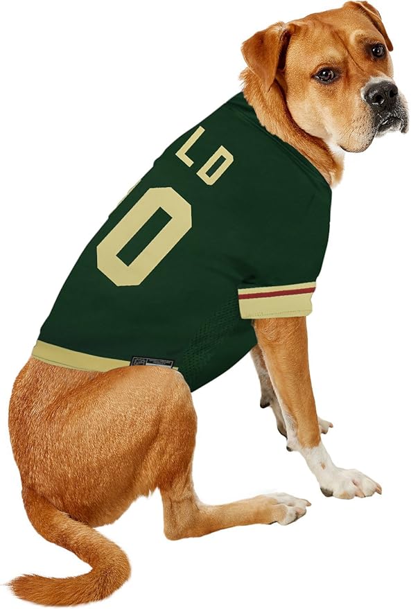 Pets First NHL Minnesota Wild Jersey for Dogs & Cats, X-Small. - Let Your Pet be a Real NHL Fan!