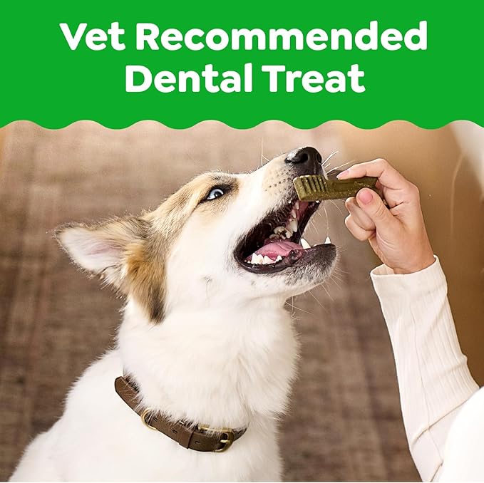 Greenies Veterinarian-Recommended Adult Natural Dental Dog Treats Petite Size, Weight Management Dog Dental Chews, 27 oz. Pack, 45 Count