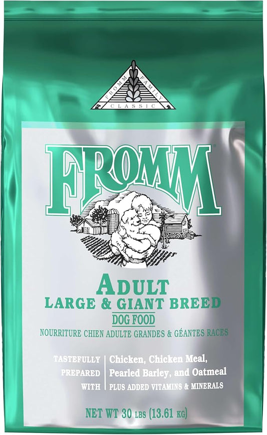 Fromm Classic Adult Large & Giant Breed Dog Food - Premium Dry Dog Food for Large & Giant Breeds - Chicken Recipe - 30 lb