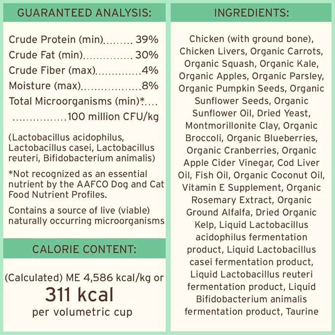 Primal Freeze Dried Dog Food, Pronto Mini Nuggets, Chicken; Scoop & Serve,Complete & Balanced Meal;Also Use As Topper or Treat; Premium, Healthy, Grain Free, High Protein Raw Dog Food 25 oz(Pack of 2)