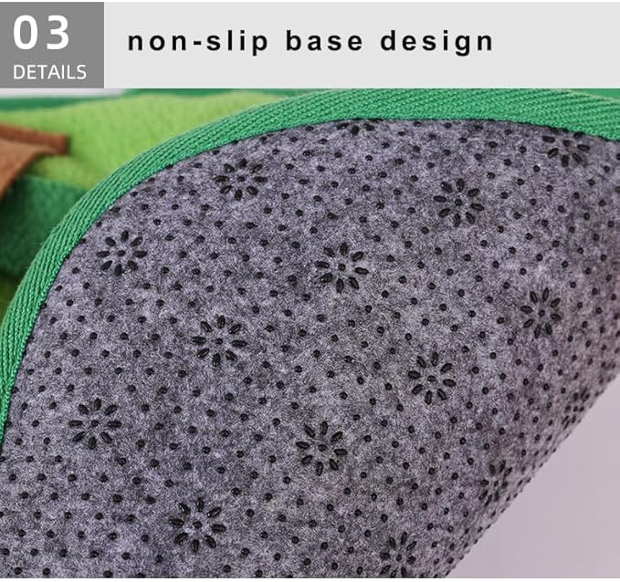 Snuffle Mat for Dogs & Puppies, Interactive Dog Puzzle Toys for Boredom & Anxiety Relief, Washable Slow Feeder Dog Bowl Mat, Non-Slip Foraging Enrichment Training Pad for All Breeds, 20.47“x18.11