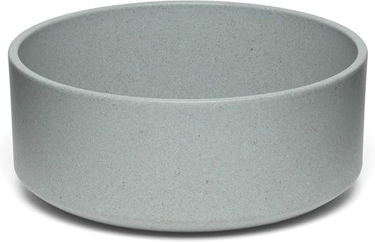Loving Pets - Dolce Bamboo - Eco-Friendly Pet Bowls & Dishes for Dog, Cats, Puppy Food and Water Dish -Sustainable and Dishwasher Safe, Made with Real Bamboo (Large, Slate-Grey)