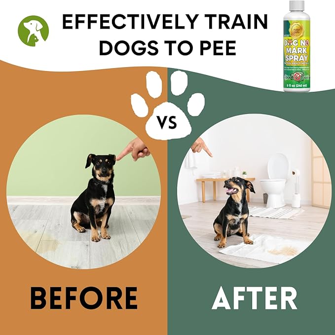 8oz Keep Your Home Clean with Pet-Safe Spray - Non-Disruptive Formula to Help Manage Dog’s Marking and Urination Habits
