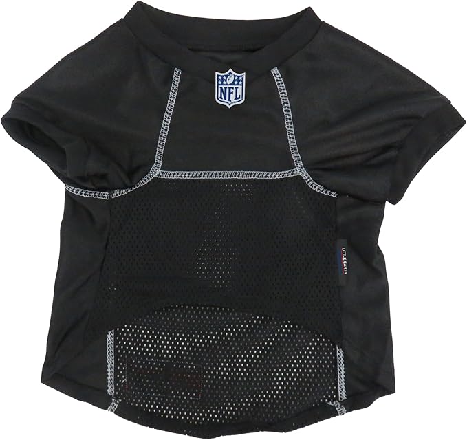 Littlearth NFL Seattle Seahawks Basic Pet Jersey, Team Color, X-Small