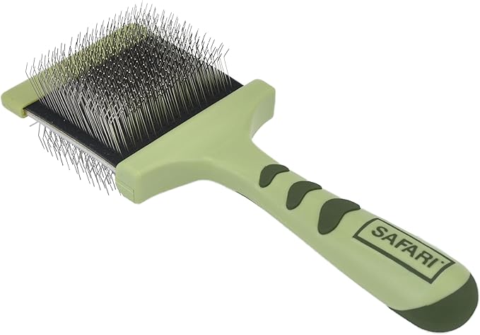 Coastal Pet Safari Dog Flexible Slicker Brush - Dog Brush for Shedding - Undercoat Rake & Grooming Tools for Small & Medium Pets - Small