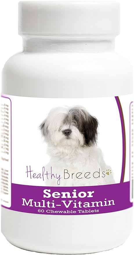 Healthy Breeds Old English Sheepdog Senior Dog Multivitamin Tablets 60 Count