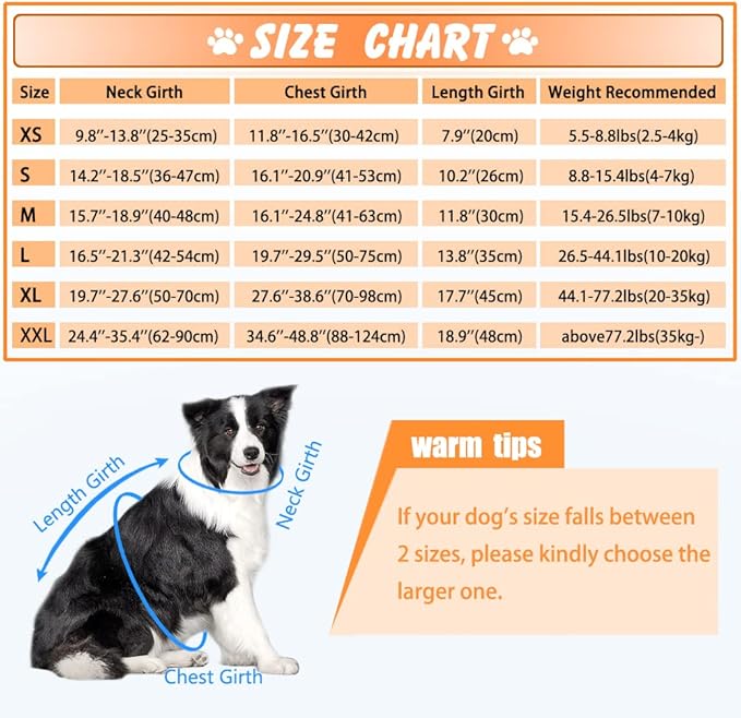 EMUST Life Jacket for Large Dogs, Dog Life Vest for Small/Medium/Large Dogs with Double Rescue Handles, High Reflective Dog Life Preserver for Swimming, Orange,L