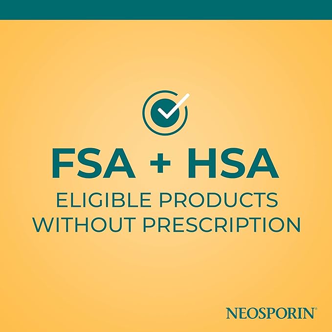 Neosporin + Maximum-Strength Triple Antibiotic Ointment with Pain Relief, Dual Action First Aid Wound Care, No-Sting Formula with Pramoxine HCl, Bacitracin Zinc, 1 oz Single Tube