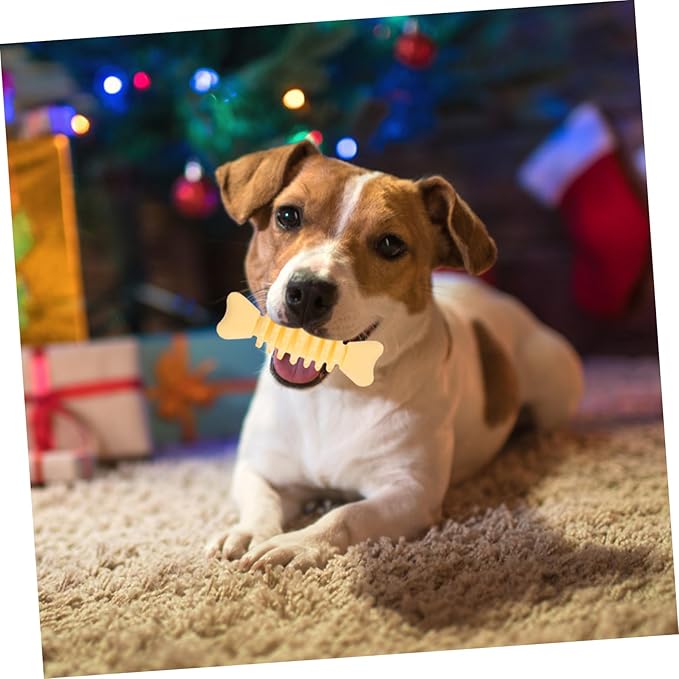 Pet Dog Chew Toy Molar for Dogs Material Puppy Biting Toy Helps Teeth for Playtime and Health