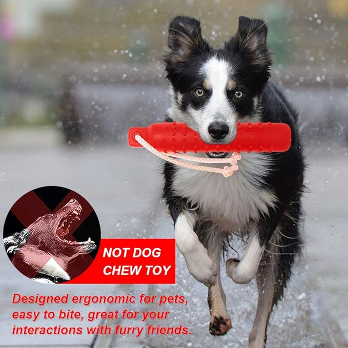 Dog Float Toy - Retriever Training Dummy, Interactive Pool Toy for Small to Large Dogs