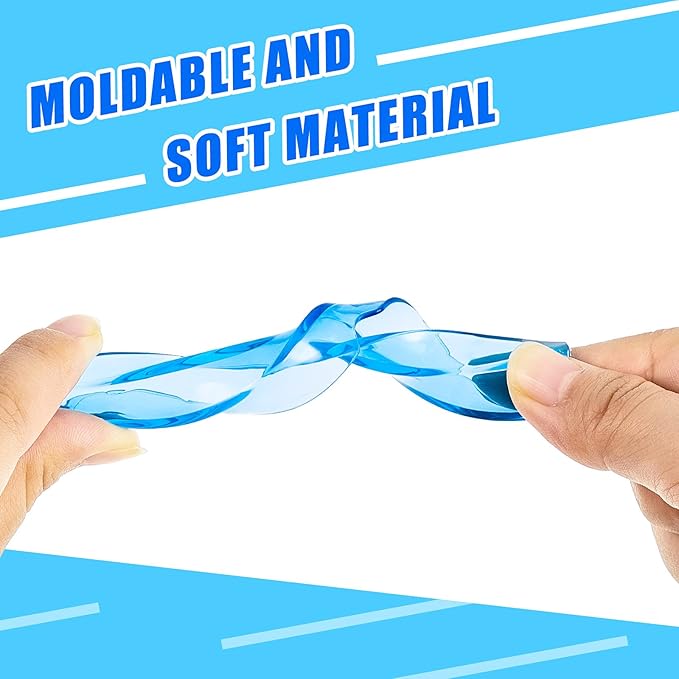 BBTO 20 Pieces Sports Mouth Guard Boxing Mouth Protection Athletic Mouthpiece for Football Basketball Hockey Karate Rugby Match(Blue,Adult (11 yrs & Above))