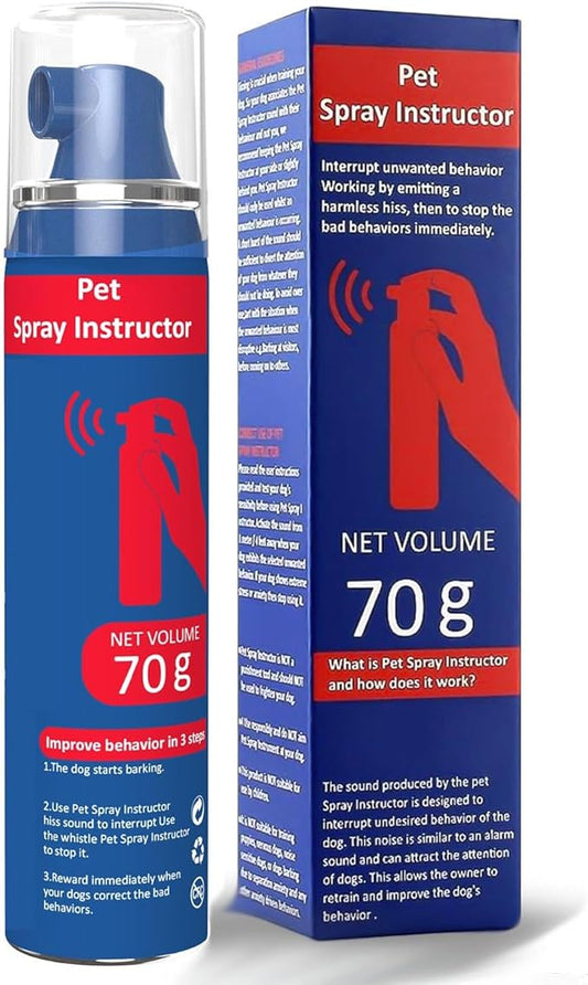 Gutes Leben Dog Corrector Spray, 70ml, Instructor Spray Dog Trainer for Stops Barking, Jumping Up, Help Stop Unnecessary Dog Behaviour, Safe, Humane Effective(1 Pack)