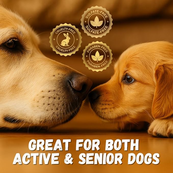 KELEBS Dog Arnica Massage Oil | Pain Relief for Muscles, Arthritis, HIPS, and Joints | for Active & Senior Dogs | Organic Arnica-Infused Oil Blend – Only 5 Ingredients | Glass Bottle (2 Pack)