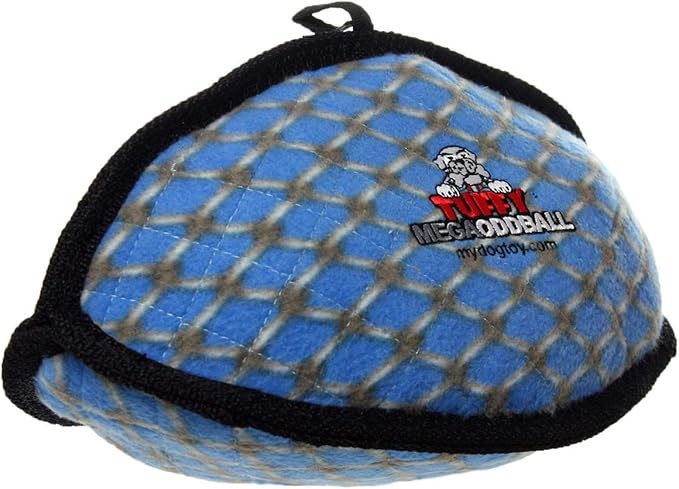 TUFFY - World's Tuffest Soft Dog Toy - MEGA -Multiple Layers. Made Durable, Strong & Tough. Interactive Play (Tug, Toss & Fetch). Machine Washable & Floats (Odd Ball Chain Link, Large 2 Pack)