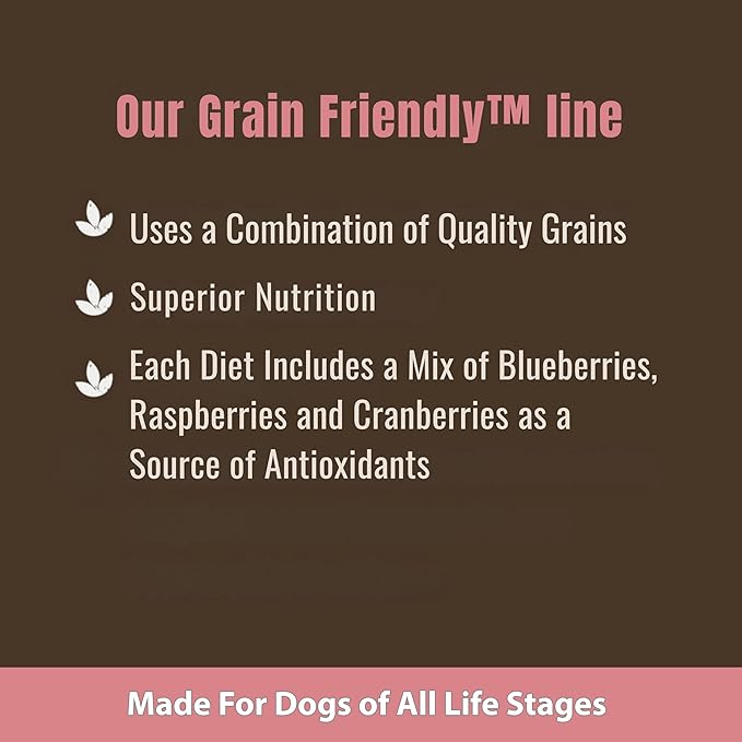 FirstMate Grain Friendly Senior Dog Dry Food, 25 LB