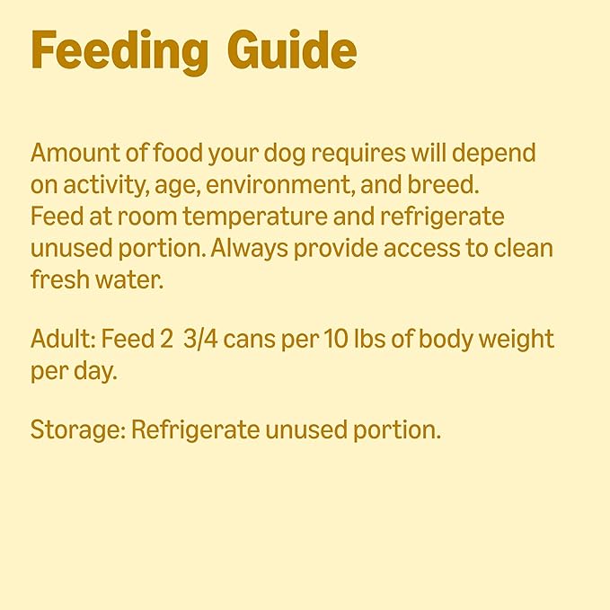 Amazon Basics Wet Dog Food, Chicken Dinner, Made with Real Chicken, 3.5 oz Cup (Pack of 12)