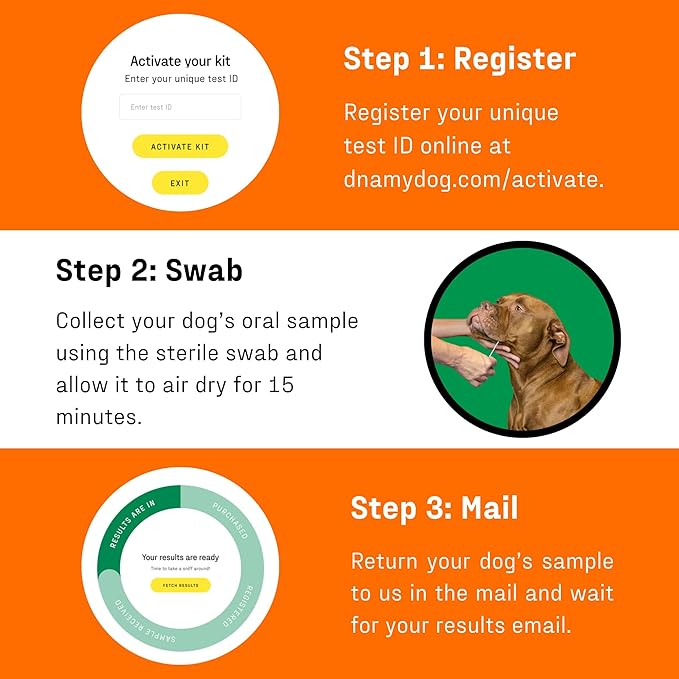 DNA Genetic Age and Breed Test – Trusted & Affordable Breed Identification | 350+ Breeds Identified with 99%+ Accuracy | Plus Genetic Age Test, Wolf DNA