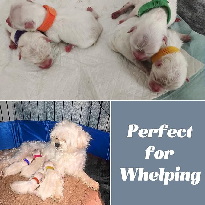Artilife Dog Whelping Box Pool,Whelping Box for Dogs Birthing,Welping Box Whelping Pen for Puppies Whelping Supplies Puppy Birthing Kit