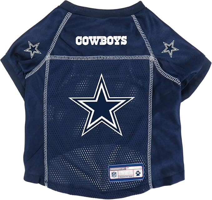 Littlearth NFL Seattle Seahawks Basic Pet Jersey, Team Color, X-Small