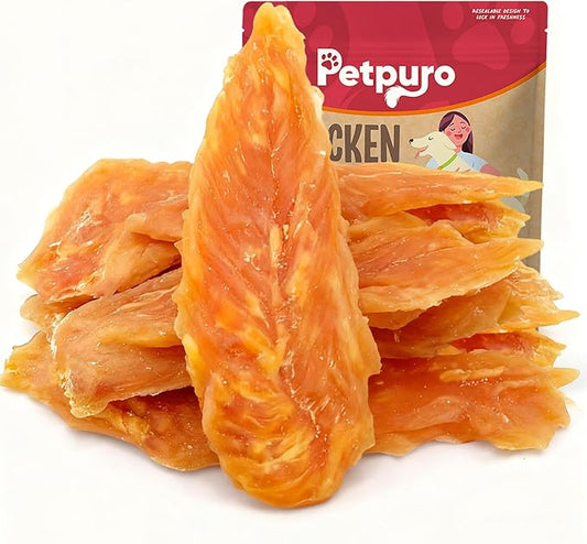 Chicken Jerky for Dogs 1.35 Pound – Real Chicken Breast, High Protein, Natural Dog Treats, Training Rewards, Easy to Chew