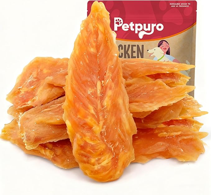 Chicken Jerky for Dogs 2 Pound – Real Chicken Breast, High Protein, Natural Dog Treats, Training Rewards, Easy to Chew