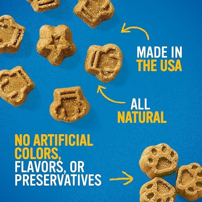 Blue Dog Bakery Perfect Trainers, Mini Dog Training Treats, Soft & Chewy, Made w/USA Beef, Healthy Treats, All Natural, Extra Small, 6 oz (Pack of 8)