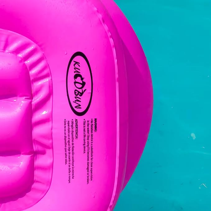 Dog Pool Float, Funny 6-in-1 Inflatable Dog Floats for Pool, Pet Floatie Raft for Small Dogs, Puppy and Doggies, Pink Flamingo