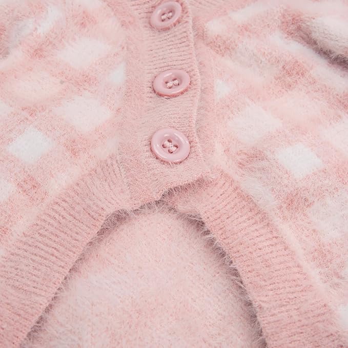 Dog Sweater, Sweaters for Small Dogs, Warm Soft Pet Clothes for Puppy, Medium Large Cat, Dogs Girl or Boy, Dog Shirt for Winter Christmas (Pink, Large)