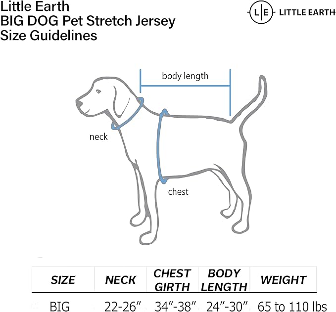 Littlearth NFL Unisex-Adult Stretch Pet Jersey