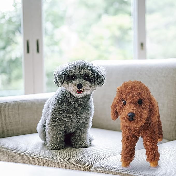 Dog Mating Toy, Silicone Dog Companion Toys with Suction Cup, Simulation Pet Estrus Vent Toys, Washable Interactive Dog Toys for for Small Meduim Dogs, Brown, Dog Toys