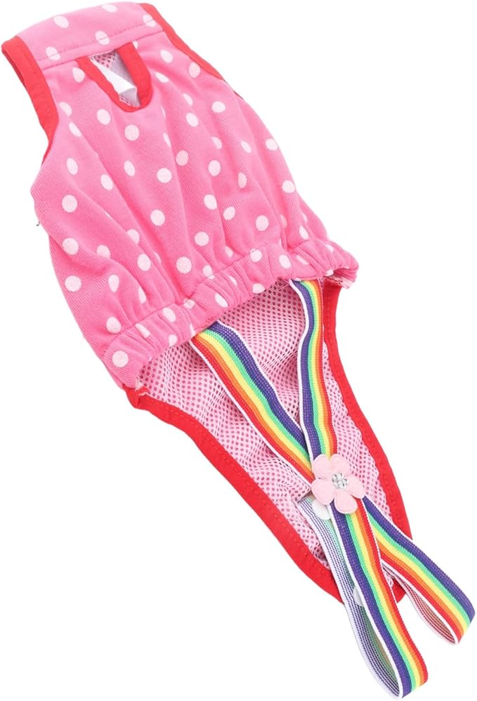 Diaper Diaper Pins for Female Dogs Physiological Health Underwear with Elastic Straps, Avoid The Mat at Will in Estrus, Ideal for Small, Washable and Reusable Dogs, Avoid Floor