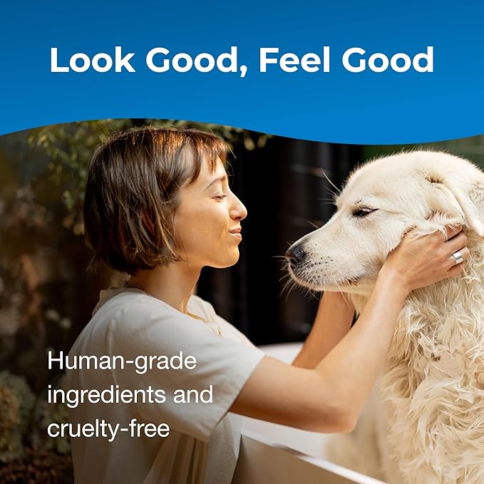 Pet-Ag Fresh ’n Clean Scented Shampoo, Classic Fresh Scent - 18 oz - Moisturizes with Vitamin E & Aloe Vera - Strengthens & Repairs Coats - Soap Free (Pack of 2)