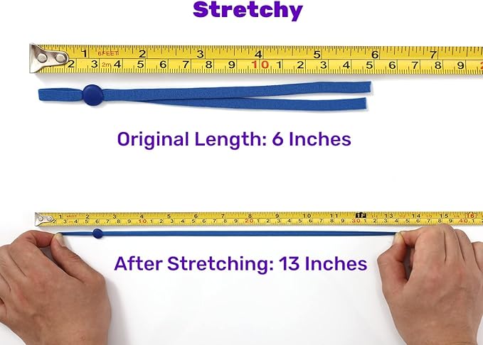 Stretchy Puppy Collars for Litter, 75Pcs Assorted Adjustable Identification Loops for Newborn Puppies and Kittens, Bulk Multi Colored Straps for Whelping, 6 Inches - 15 Colors