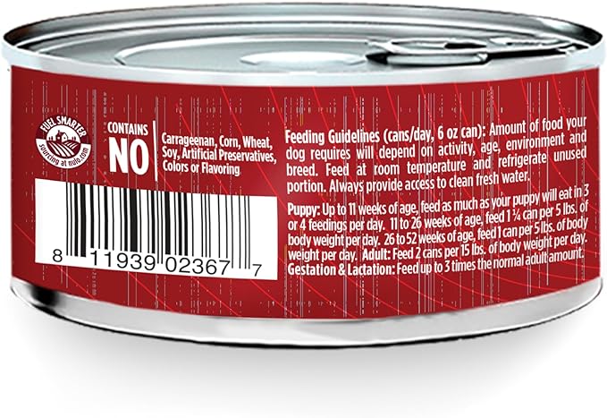 Nulo Small Breed Grain-Free Lamb & Sweet Potato Recipe Adult Wet Canned Dog Food 5.5 Ounce, 24 Cans