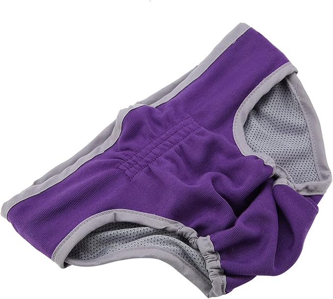 Pongnas HighQuality Advanced Appliance for Creative Work Dog Sanitary Menstrual Panties Female Puppy Diapers Underwear Physiological Pants Dog Pol... (S #17)