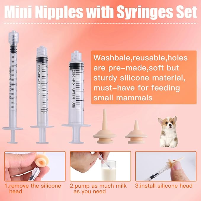 whelping kit for Puppies Birth,Puppy Birthing Supplies for Newborn Puppies and Kittens for Keeping Kitten Dogs Cats Feeding Sets Supplies Includes Whelping Collars Record,Birthing Box