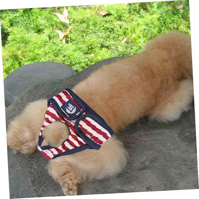 SUPVOX Female Dog Diapers Heat Incontinence Puppy Diapers Menstrual Underwear Female Size s