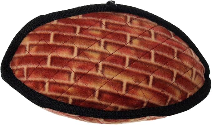 TUFFY - World's Tuffest Soft Dog Toy - MEGA -Multiple Layers. Made Durable, Strong & Tough. Interactive Play (Tug, Toss & Fetch). Machine Washable & Floats (Odd Ball Brick, Large 2 Pack)