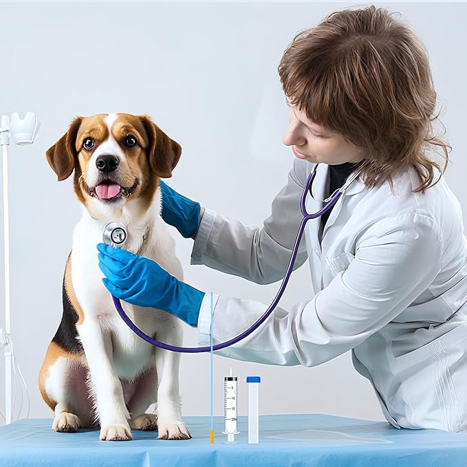 7 Set Large Capacity AI Artificial Insemination Kit for Dogs, AI Kits for Breeding Dogs, Dogs Breeding Supplies, Canine Breeding Kit, Artificial Insemination Kit for Pets (Large-15.75inch)