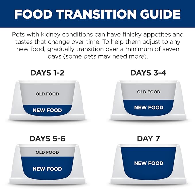 Hill's Prescription Diet k/d Kidney Care Wet Dog Food, Chicken, 13 oz. Cans, 12-Pack
