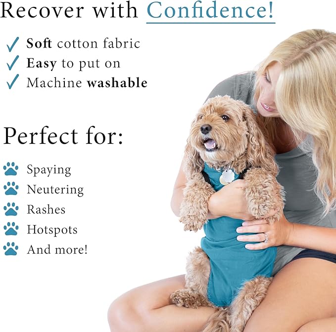 BellyGuard Dog Surgery Recovery Suit, Dog Onesie for Post-Op Care, Recovery Apparel for Female and Male, Surgical Body Cover for Canine Healing Support