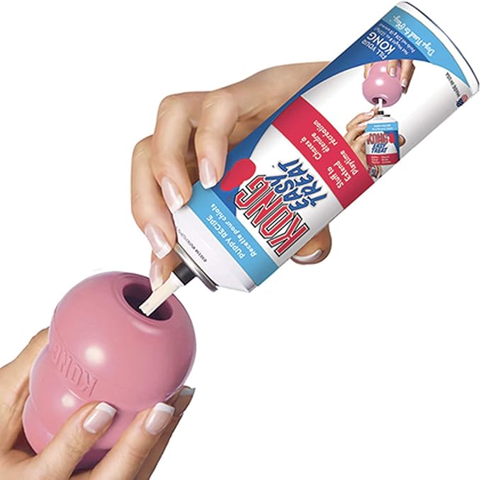 KONG Puppy Treats Combo Pack - Includes KONG Snacks, Easy Treat Spray & Ziggies - Dog Toy Filler Treats - For Small Puppies