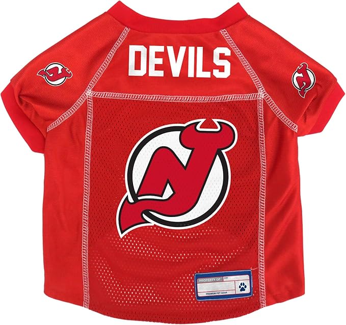 Littlearth NHL Detroit Red Wings Basic Pet Jersey, Team Color