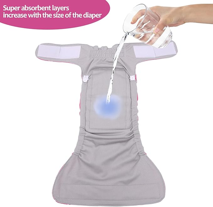 CuteBone Washable Dog Diapers Female No Tail Hole 3 Pack Reusable Doggie Period Training Pants for Docked-Tail Frenchie French Bulldog Boston Terrier Without Tail WWD15L
